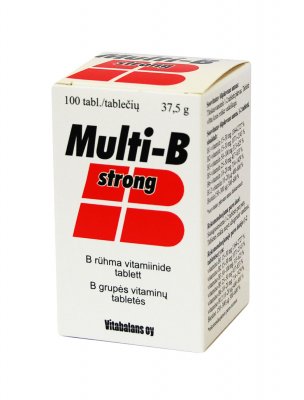 Multi-B Strong Tabletės, N100