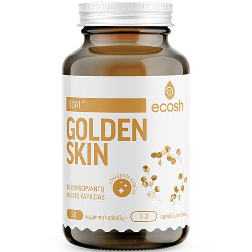 ECOSH Golden Skin, 90 kapsulių | Mano Vaistinė
