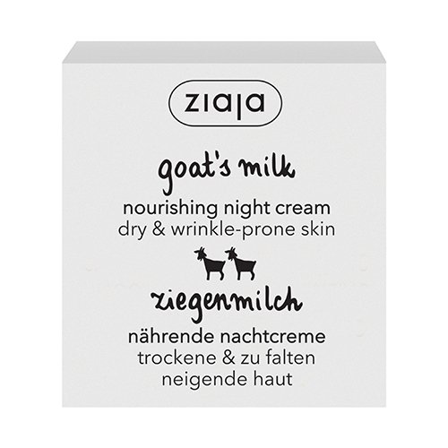 Ožkų pieno kremas Ožkų pieno naktinis kremas ZIAJA, 50 ml | Mano Vaistinė