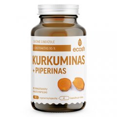 ECOSH Kurkuminas (Curcumin), 90 kapsulių