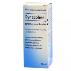 Gynacoheel geriamieji lašai moterų lytinių organų uždegimui, 30 ml