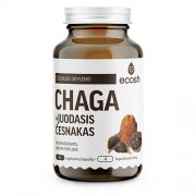 Chaga su juoduoju česnaku ECOSH, 90 kapsulių | Mano Vaistinė Chaga su juoduoju česnaku ECOSH, 90 kapsulių | Mano Vaistinė
