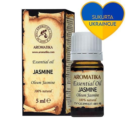 Jazmino eterinis aliejus AROMATIKA 5 ml Internetinėje MANO vaistinėje