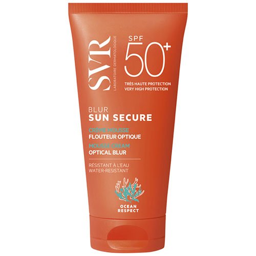 Apsauginis putų konsistencijos veido kremas SVR SUN SECURE BLUR TEINTE HALE SPF50+, 50 ml' | Mano Vaistinė