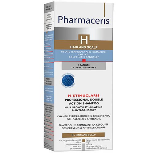 Augimą skatinantis šampūnas PHARMACERIS H STIMUCLARIS, 250 ml | Mano Vaistinė