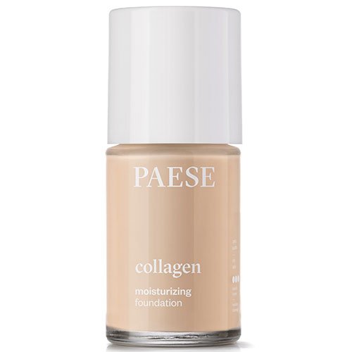 Drėkinanti kreminė pudra skirta jautriai, sausai, alergiškai odai Kreminė pudra PAESE COLLAGEN MOISTURIZING FOUNDATION, spalva 301N, 30 ml | Mano Vaistinė