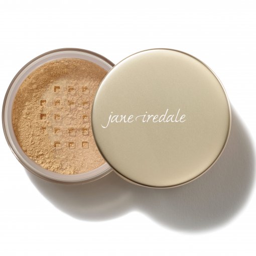 Su plataus spektro apsauga nuo saulės UVA/UVB Biri mineralinė pudra JANE IREDALE AMAZING BASE WARM SILK, 10,5 g | Mano Vaistinė