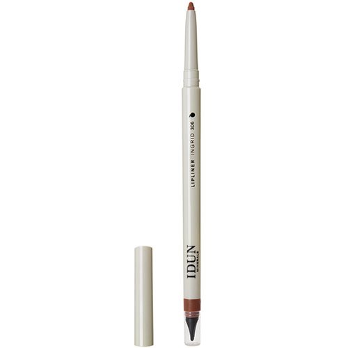 Lūpų pieštukas IDUN MINERALS INGRID, klasikinės rudos spalvos, Nr.6306 (Classic brown), 0,35 g | Mano Vaistinė