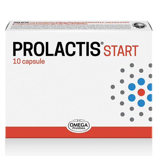 Probiotikai PROLACTIS START, 10 kapsulių | Mano Vaistinė