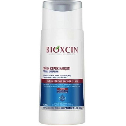 Šampūnas nuo intensyvaus pleiskanojimo BIOXCIN AQUA THERMAL DS, 200 ml | Mano Vaistinė