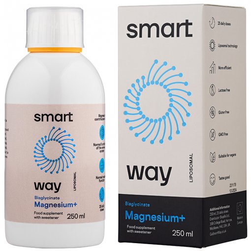 Skystas liposominis Magnis+ SMART WAY, 250 ml | Mano Vaistinė