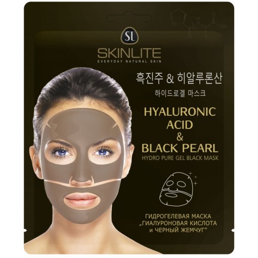 Veido odos atgaivinimui ir drėkinimui Hidrogelio veido kaukė SKINLITE HYALURONIC ACID & BLACK PEARL, 1 vnt. | Mano Vaistinė Veido odos atgaivinimui ir drėkinimui Hidrogelio veido kaukė SKINLITE HYALURONIC ACID & BLACK PEARL, 1 vnt. | Mano Vaistinė