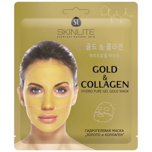 Veido odos atgaivinimui ir drėkinimui Hidrogelio veido kaukė SKINLITE GOLD & COLLAGEN, 1 vnt. | Mano Vaistinė Veido odos atgaivinimui ir drėkinimui Hidrogelio veido kaukė SKINLITE GOLD & COLLAGEN, 1 vnt. | Mano Vaistinė