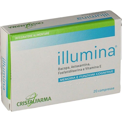 Atminčiai ILLUMINA, 20 tab. | Mano Vaistinė