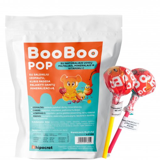 Ledinukai BOOBOO POP, 6 vnt.  | Mano Vaistinė