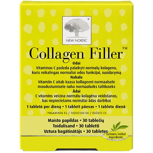 Odai NEW NORDIC COLLAGEN FILLER, 30 tab. | Mano Vaistinė