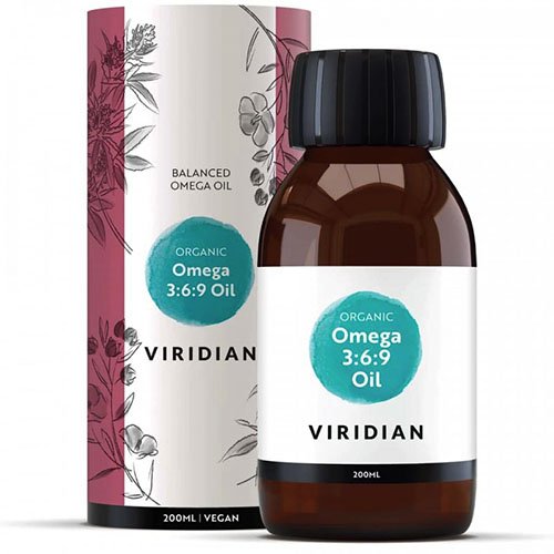 Žuvų taukai VIRIDIAN OMEGA 3:6:9, 200 ml  | Mano Vaistinė