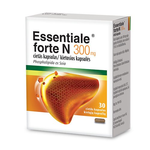 Kepenims ESSENTIALE FORTE N 300 mg, 30 kaps. | Internetinėje “MANO ...
