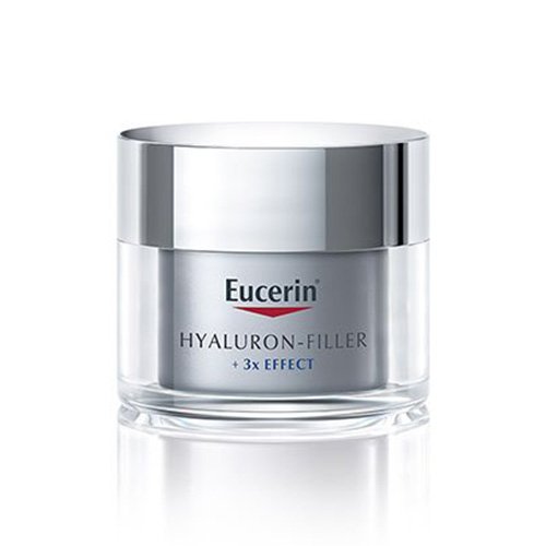 Naktinis kremas nuo raukšlių EUCERIN HYALURON-FILLER, 50 ml | Mano Vaistinė