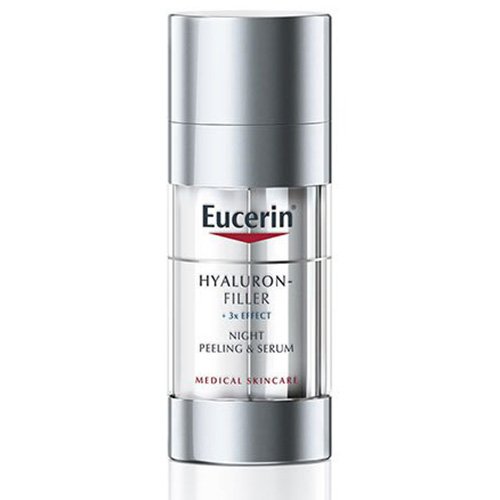 Naktinis šveitiklis ir serumas EUCERIN HYALURON-FILLER, 30 ml | Mano Vaistinė