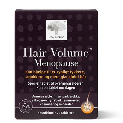 Menopauzės laikotarpiu Plaukams NEW NORDIC HAIR VOLUME POST MENOPAUSE, 90 tab. | Mano Vaistinė