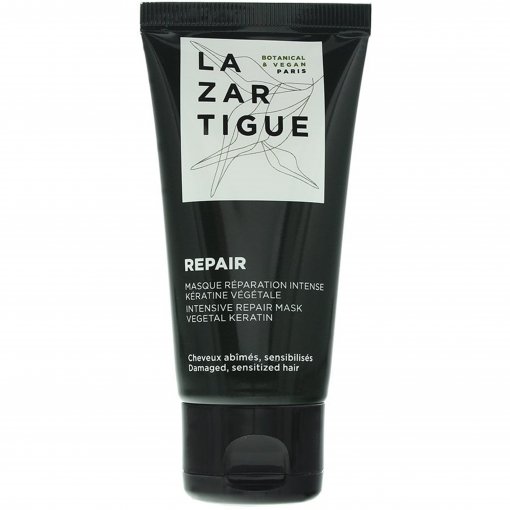 Veganiška Plaukų kaukė pažeistiems plaukams LAZARTIGUE REPAIR MASK, 50 ml | Mano Vaistinė