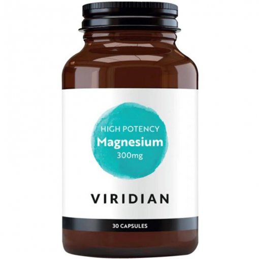 Magnis VIRIDIAN HIGH POTENCY MAGNESIUM, 30 kaps. | Mano Vaistinė