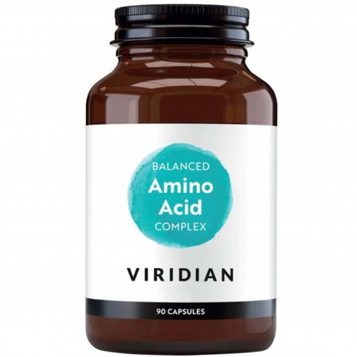 Amino rūgščių kompleksas VIRIDIAN BALANCED AMINO ACID COMPLEX, 90 kaps. | Mano Vaistinė