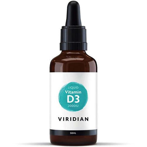 Vitaminas D3 2000IU VIRIDIAN, 50 ml | Mano Vaistinė