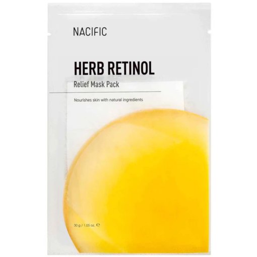 Kasdienei odos priežiūrai Lakštinė veido kaukė NACIFIC HERB RETINOL RELIEF MASK, 30 g | Mano Vaistinė Kasdienei odos priežiūrai Lakštinė veido kaukė NACIFIC HERB RETINOL RELIEF MASK, 30 g | Mano Vaistinė