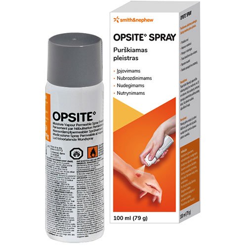 Purškiamas pleistras OPSITE SPRAY, 100 ml | Mano Vaistinė