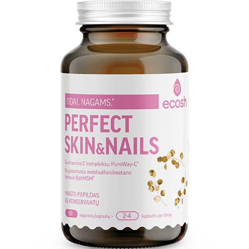 Odai ir nagams ECOSH PERFECT SKIN & NAILS, 90 kapsulių | Mano Vaistinė