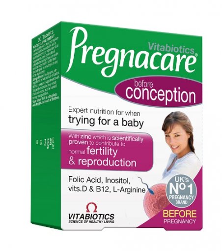 Pregnant and postpartum women's goods Pregnacare Conception Tablets, N30 | Mano Vaistinė