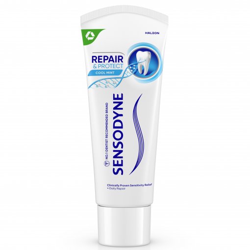 Atkuria pažeistus jautrius dantis Jautriems dantims SENSODYNE REPAIR&PROTECT, 75ml | Mano Vaistinė