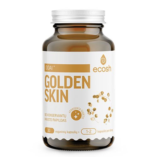 Odai ECOSH GOLDEN SKIN, 30 kaps. | Mano Vaistinė