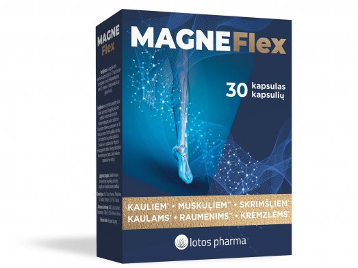 MagneFlex 30 kaps. | Mano Vaistinė