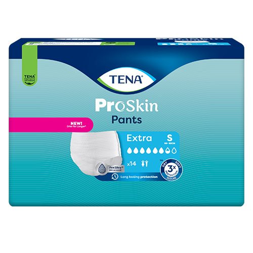 Sauskelnės-kelnaitės TENA PANTS EXTRA, S, 14 vnt. | Mano Vaistinė