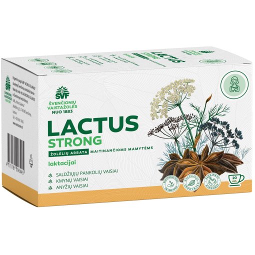 Arbatos ir vaistažolės Lactus Strong 1.5 g, N20 | Mano Vaistinė Arbatos ir vaistažolės Lactus Strong 1.5 g, N20 | Mano Vaistinė