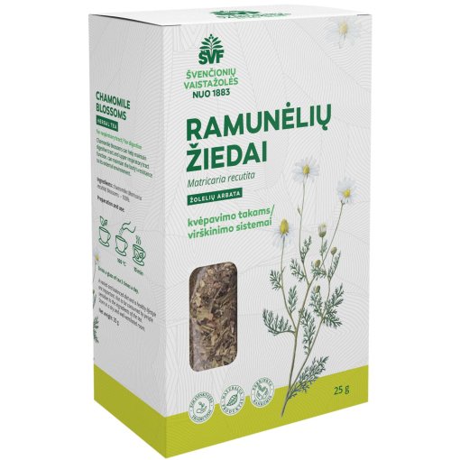 Ramunėlių arbata vaistažolės odai, plaukams, nagams Ramunėlių žiedai, 25 g (AC) | Mano Vaistinė Ramunėlių arbata vaistažolės odai, plaukams, nagams Ramunėlių žiedai, 25 g (AC) | Mano Vaistinė