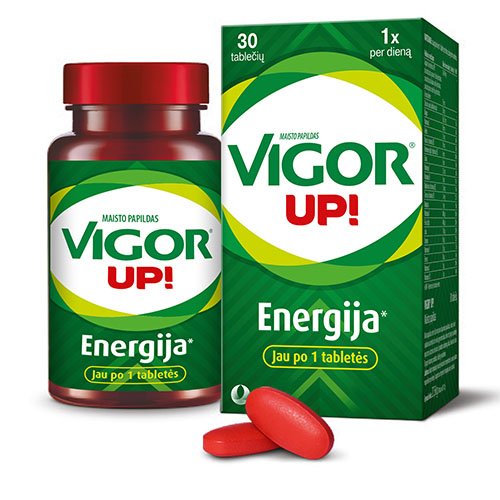 Vigor Up! 30 tab. | Mano Vaistinė