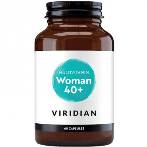 Moterims VIRIDIAN WOMAN 40+ MULTI, 60 kapsulių | Mano Vaistinė