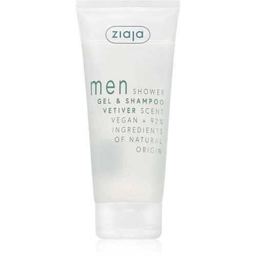 Dušo želė ir šampūnas ZIAJA MEN VETIVER „Du Viename“, 200 ml | Mano Vaistinė