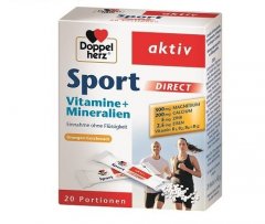 Energijai DOPPELHERZ AKTIV SPORT DIRECT, 20 pak.