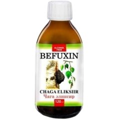 Čaga eliksyras BEFUXIN, 120 ml Čaga eliksyras BEFUXIN, 120 ml