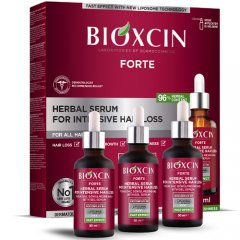 Serumas nuo intensyvaus plaukų slinkimo BIOXCIN FORTE, 50 ml, 3 vnt. 