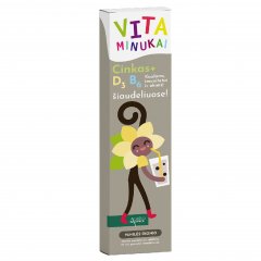 Vitaminizuoti šiaudeliai ACORUS BALANCE VITAMINUKAI vanilės skonio, 10 vnt.