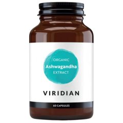 Nervų sistemai VIRIDIAN ORGANIC ASHWAGANDHA EXTRACT, 60 kaps. Nervų sistemai VIRIDIAN ORGANIC ASHWAGANDHA EXTRACT, 60 kaps.