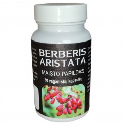Gliukozės kontrolei BERBERIS ARISTATA, 30 kapsulių