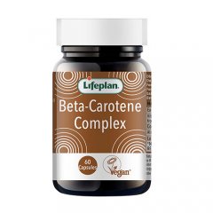 Beta Carotene Complex LIFEPLAN, 19 g, 60 kapsulių