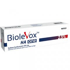 Tirpalas BIOLEVOX HA ONE2.5% 120 mg, 4.8 ml, 1 vnt.